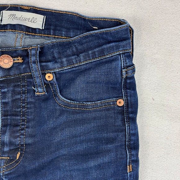 Madewell 9" High-Rise Skinny Jeans in Larkspur Wash Size 24 TENCEL Denim Edition - Picture 8 of 16